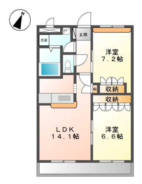 Ｇｒａｎ　Ｃｕｏｒｅの物件間取画像