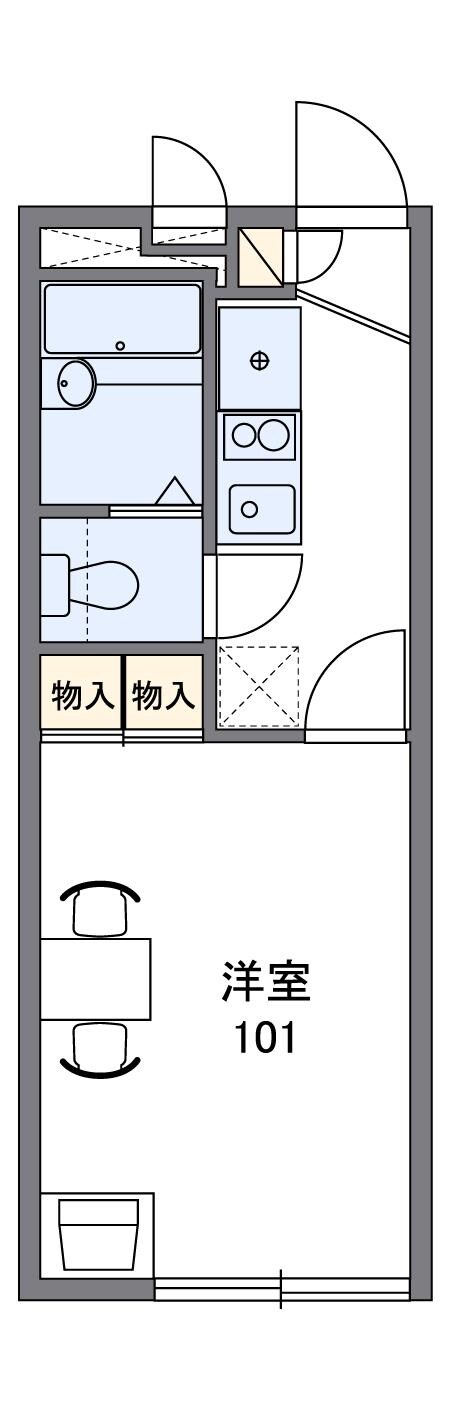 物件間取画像