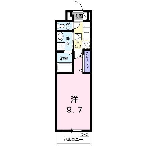 フラッツ・アイVの物件間取画像