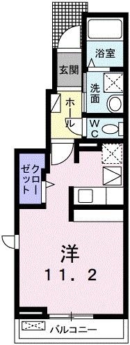 エル　メームの物件間取画像