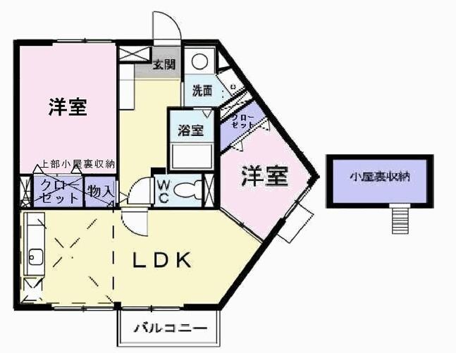 サンセールIIIの物件間取画像