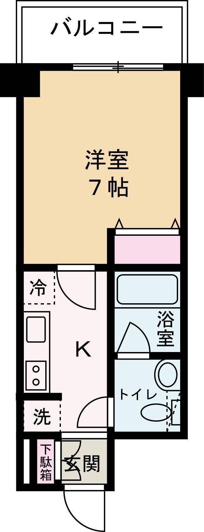 山陽姫路駅 徒歩4分 5階の物件間取画像