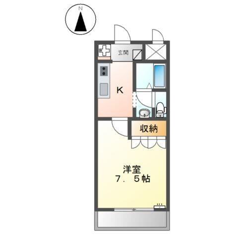 グランディール姫路の物件間取画像