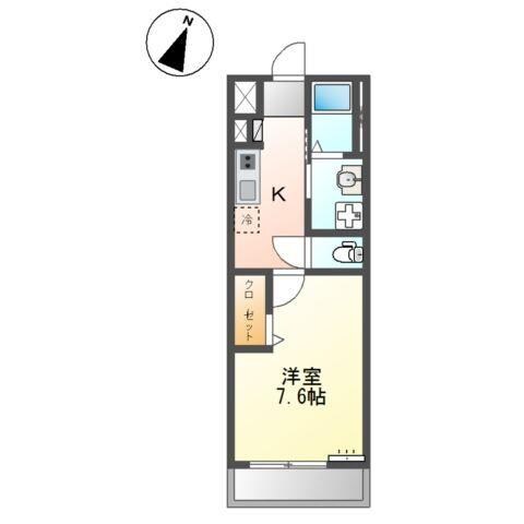 Avenir May 東加古川の物件間取画像