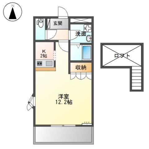 アシュランスの物件間取画像