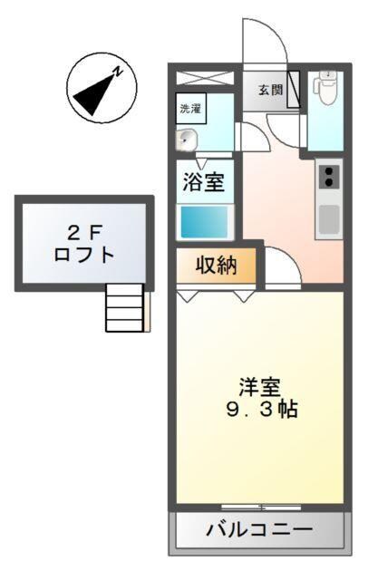 エスポアスズキの物件間取画像