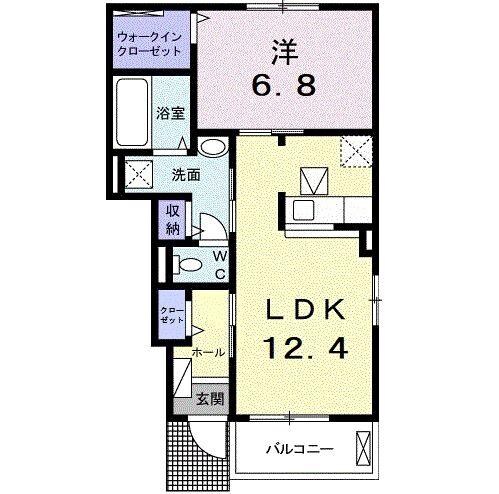 （仮）山田町ルタンアパートの物件間取画像