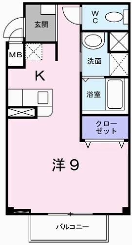 ニュージェルメ・アイの物件間取画像