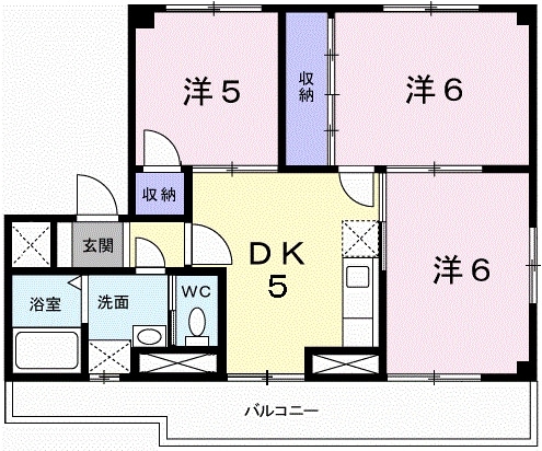 サンフォレスト御立の物件間取画像