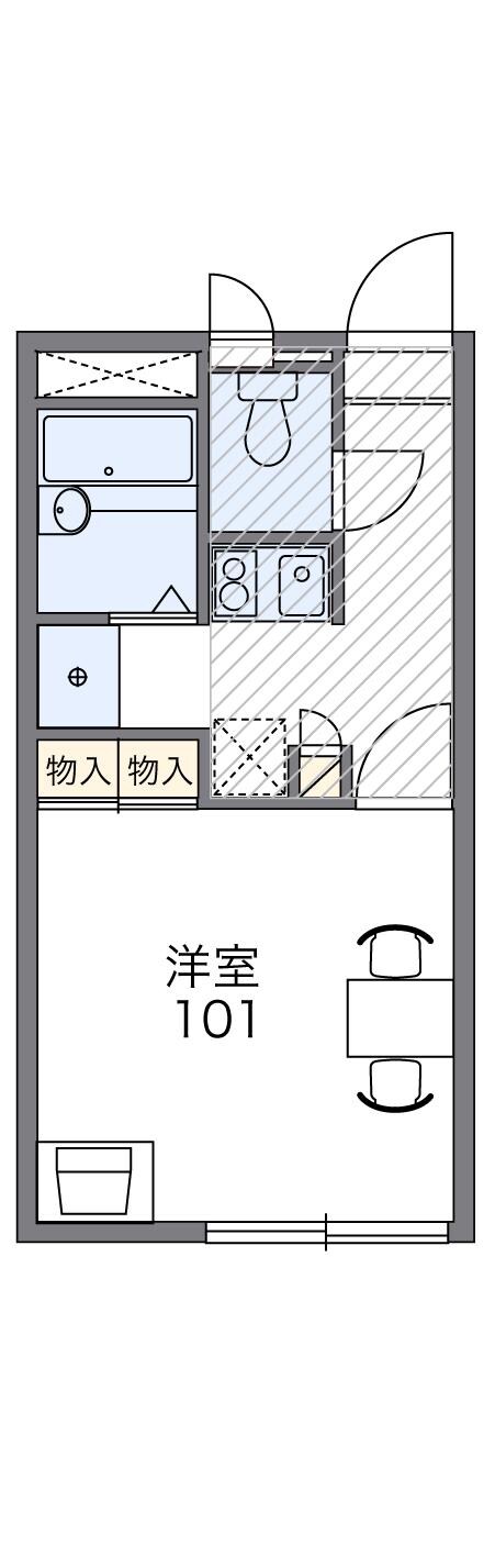 物件間取画像