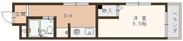 WITH ROSE元町の物件間取画像