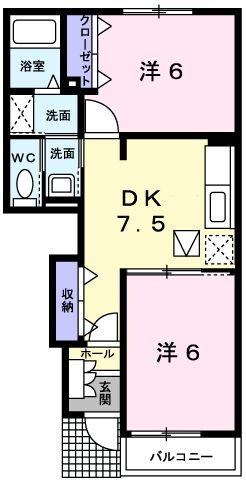 セレッソ・コートの物件間取画像