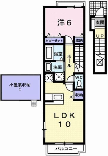 モン　ソレイユの物件間取画像