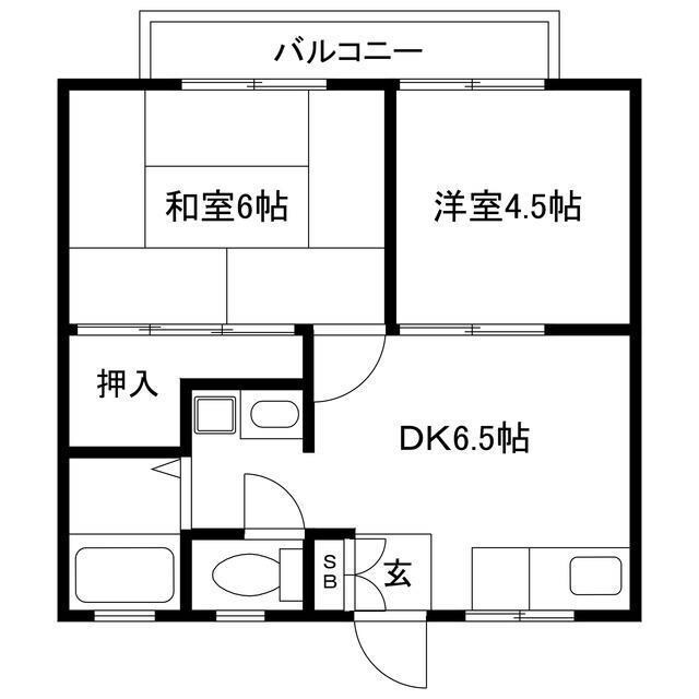 物件間取画像