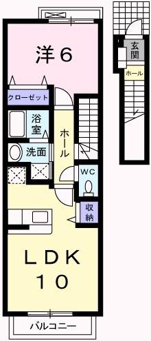 物件間取画像