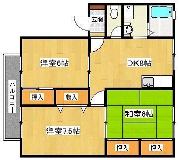 ＨＥＩＭ・ＢＩＯの物件間取画像