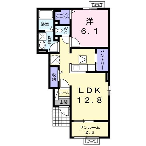 ルミエールの物件間取画像