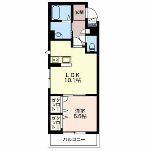 ア・ウィステリアIの物件間取画像