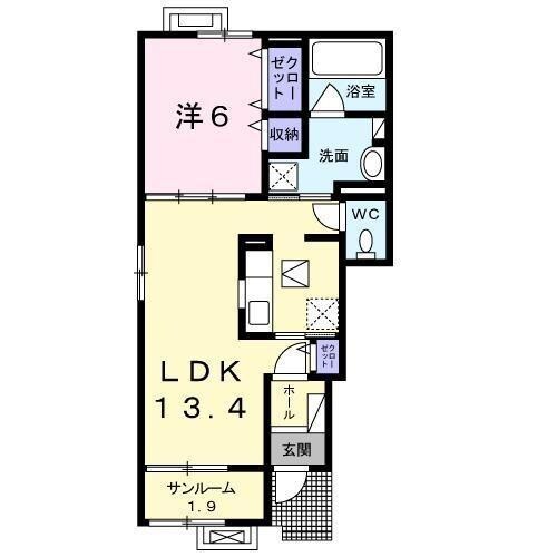 スマイル　ベストの物件間取画像