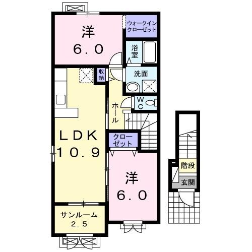 ファミーユの物件間取画像