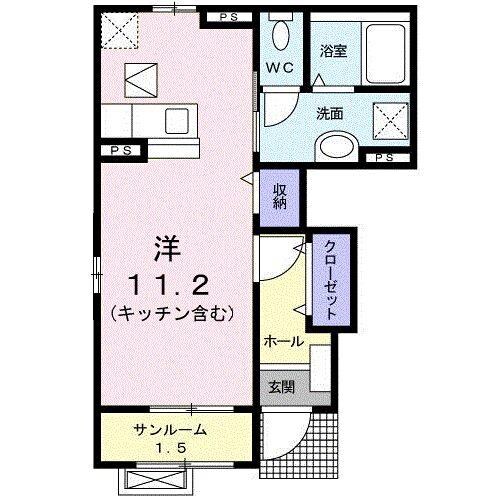 ゴールデン赤田の物件間取画像