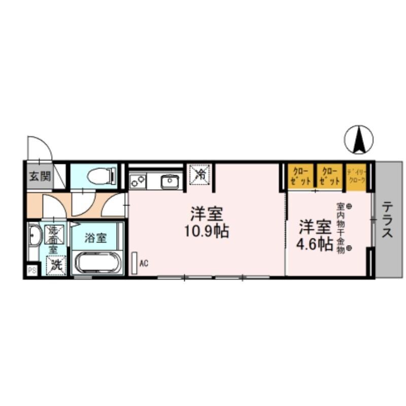 グランドコート堤町の物件間取画像