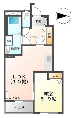 エクセールハウス大泉の物件間取画像