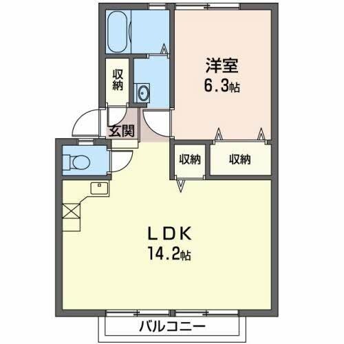 アトレ堀川Ａの物件間取画像
