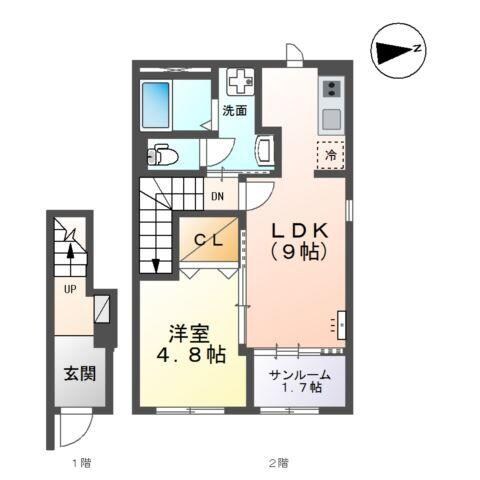 ノールハイムの物件間取画像