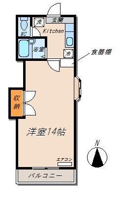 コーポレーション泉町の物件間取画像
