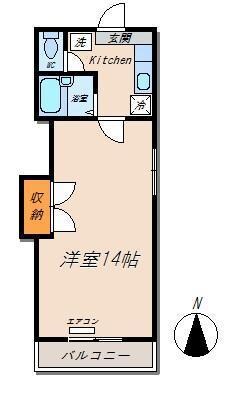 コーポレーション泉町の物件間取画像