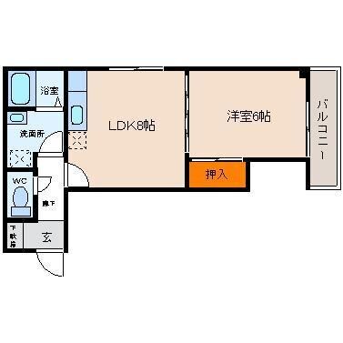 サンフローラ東町の物件間取画像