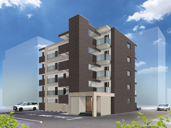 ミモザヒルズ岡山医大南の物件外観写真