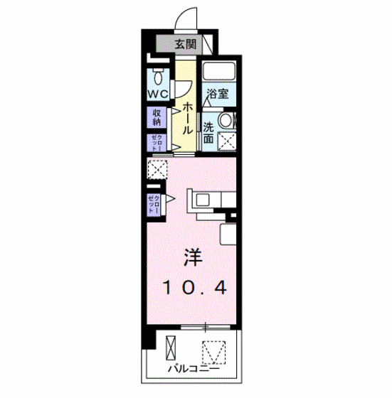 Mode　Eight　Ⅰの物件間取画像