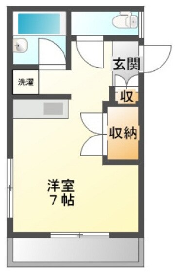 ミリオンバレイ　Aの物件間取画像
