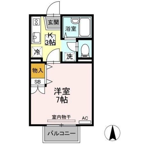 物件間取画像