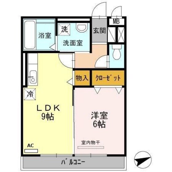 ステラⅡの物件間取画像