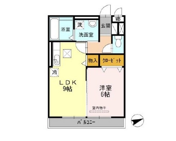 ステラⅡの物件間取画像