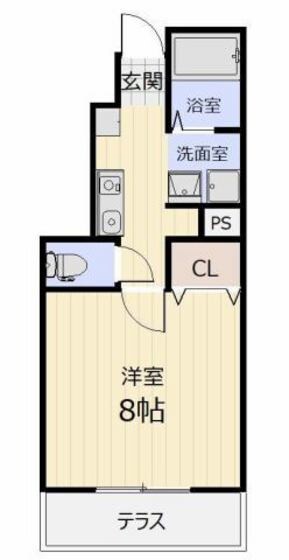 Arpeggio西棟の物件間取画像