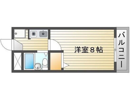 セゾンHoukanの物件間取画像