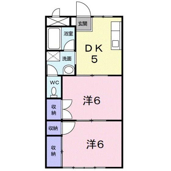 ホワイトピア穐田の物件間取画像