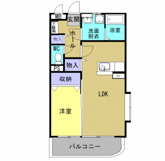 ユーミー総社駅南の物件間取画像