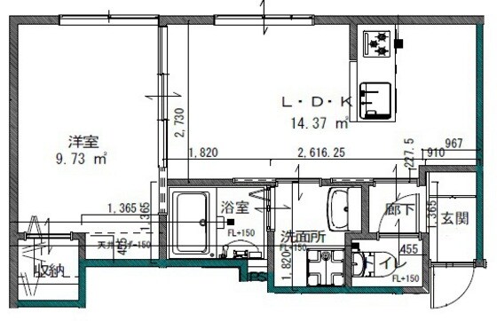 星と青空のクーレ～Kulle～の物件間取画像