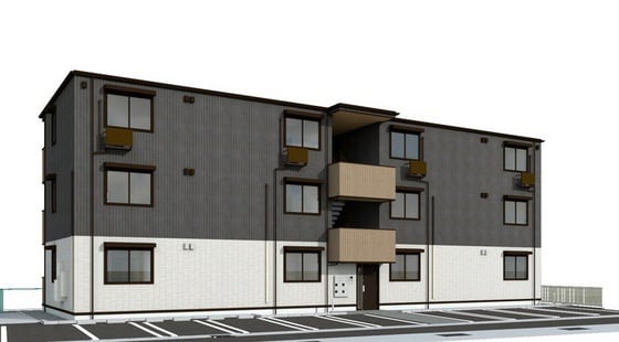 BLISS COURT Ⅱの物件外観写真