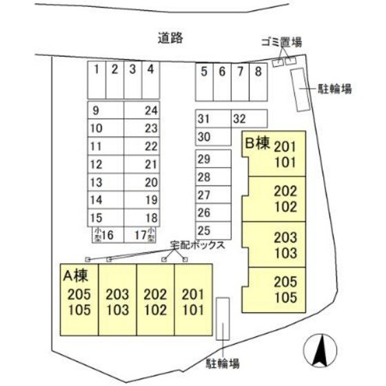 フォーゲルセレーノ　Ａ棟の物件内観写真