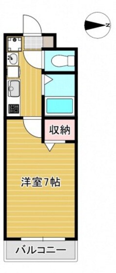 サンサリーレ東岡山の物件間取画像