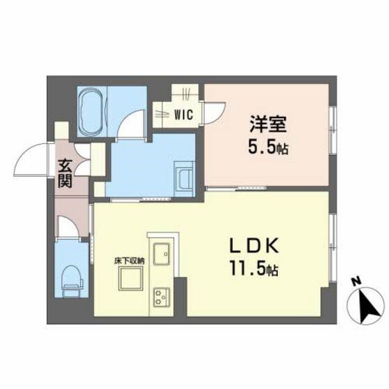リバーサイド　ハナの物件間取画像