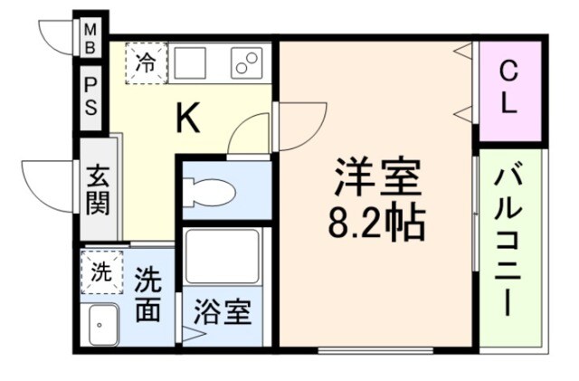 フジパレス阪急池田駅南の物件間取画像