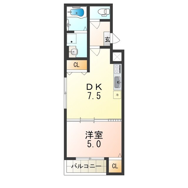 フジパレス淀川EASTの物件間取画像