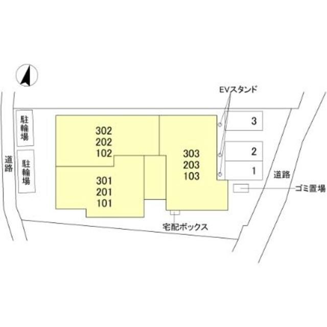 D-residence春日の物件外観写真